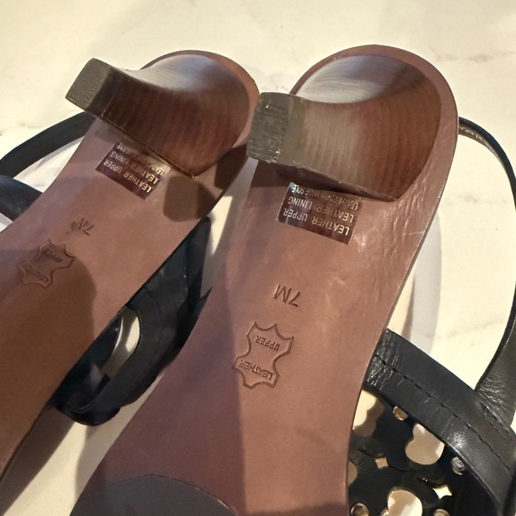 Tory Burch Slingback Kitten Heeled Sandal - Picture 3 of 7